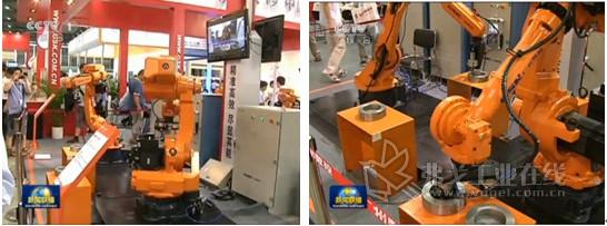 2012上海国际机器人展览会上广州数控工业机器人