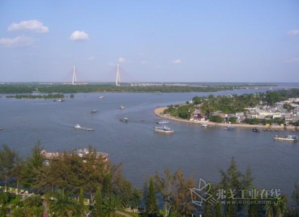 图1.湄公河三角洲的芹苴市（IEEM，AKIZ项目——联邦教育研究院赞助）。