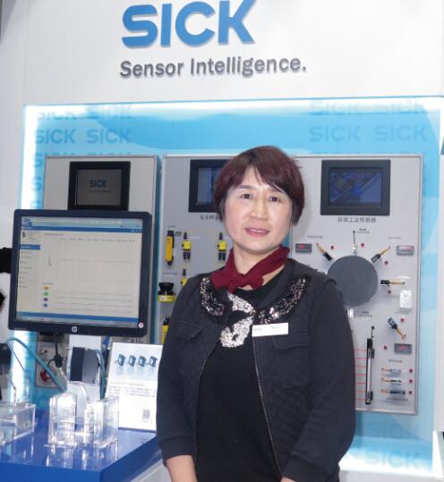 广州市西克传感器有限公司市场总监崔丽丽女士