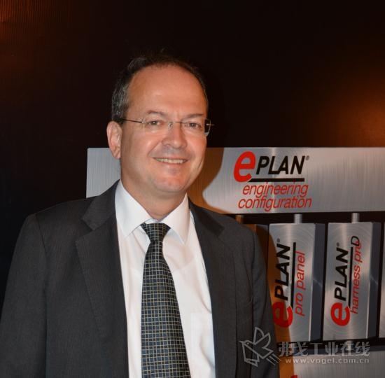 德国EPLAN公司全球副总裁Carsten Metelmann 博士