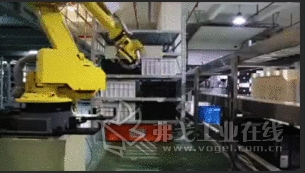 海康威视智能仓储机器人对接机械臂