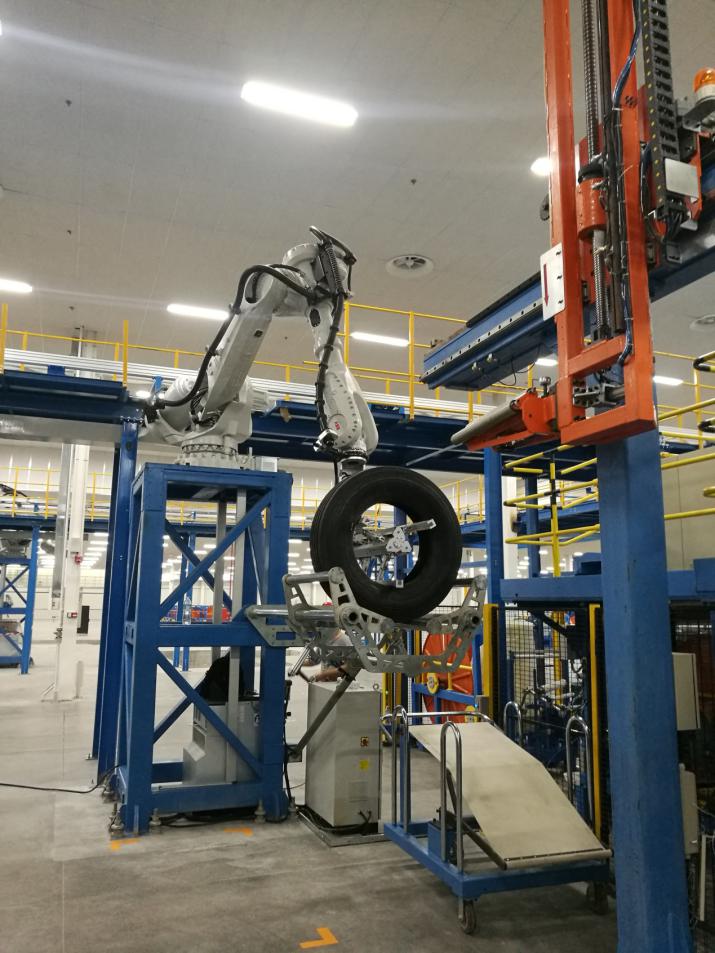 华谊集团（泰国）有限公司整厂自动化轮胎物流系统