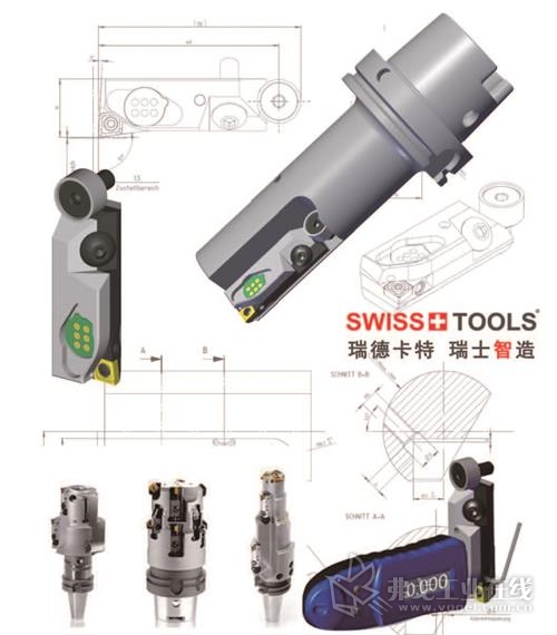 Swiss Tools 瑞德卡特推出创新型数字化镗刀刀夹模块