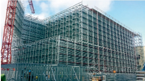 Voestalpine公司在德国建造的钢结构和框架式自动化小件仓库系统