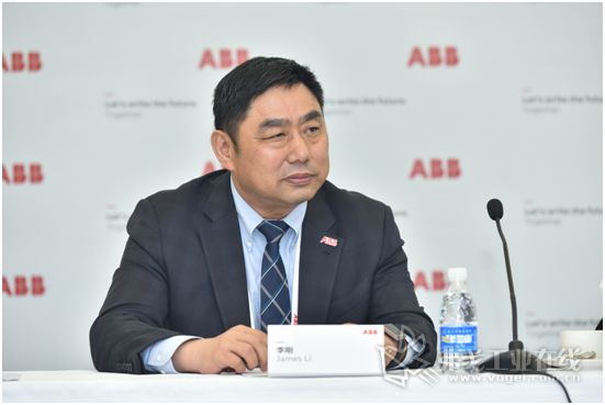 ABB中国机器人及运动控制事业部负责人李刚先生