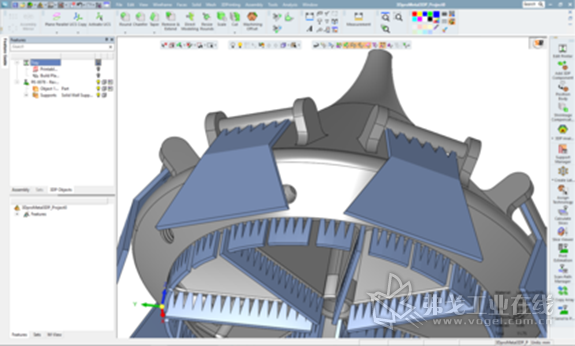 3DXpert™帮助3D ProMetal公司准备并优化用于打印的3D CAD模型