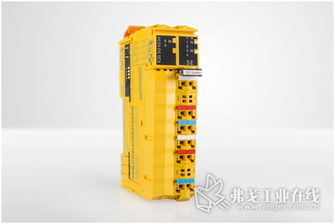 新型X20SO6530数字量输出模块可在一个宽度仅为25 mm的模块单元上提供六个安全继电器