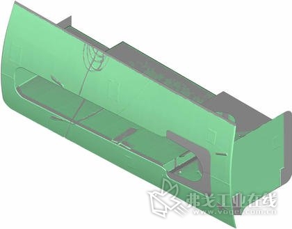 图3：稳定装置的CAD模型，图片由迈尔造船厂提供，版权所有。