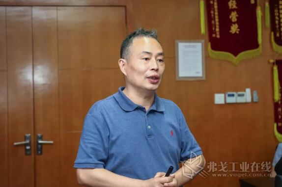 钣金加工自动化产品中心总经理冯建国