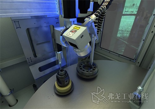 数控扫描光学器件：在加工各种不同的工件时，数控 XZB 轴系统可实现 柔性加工