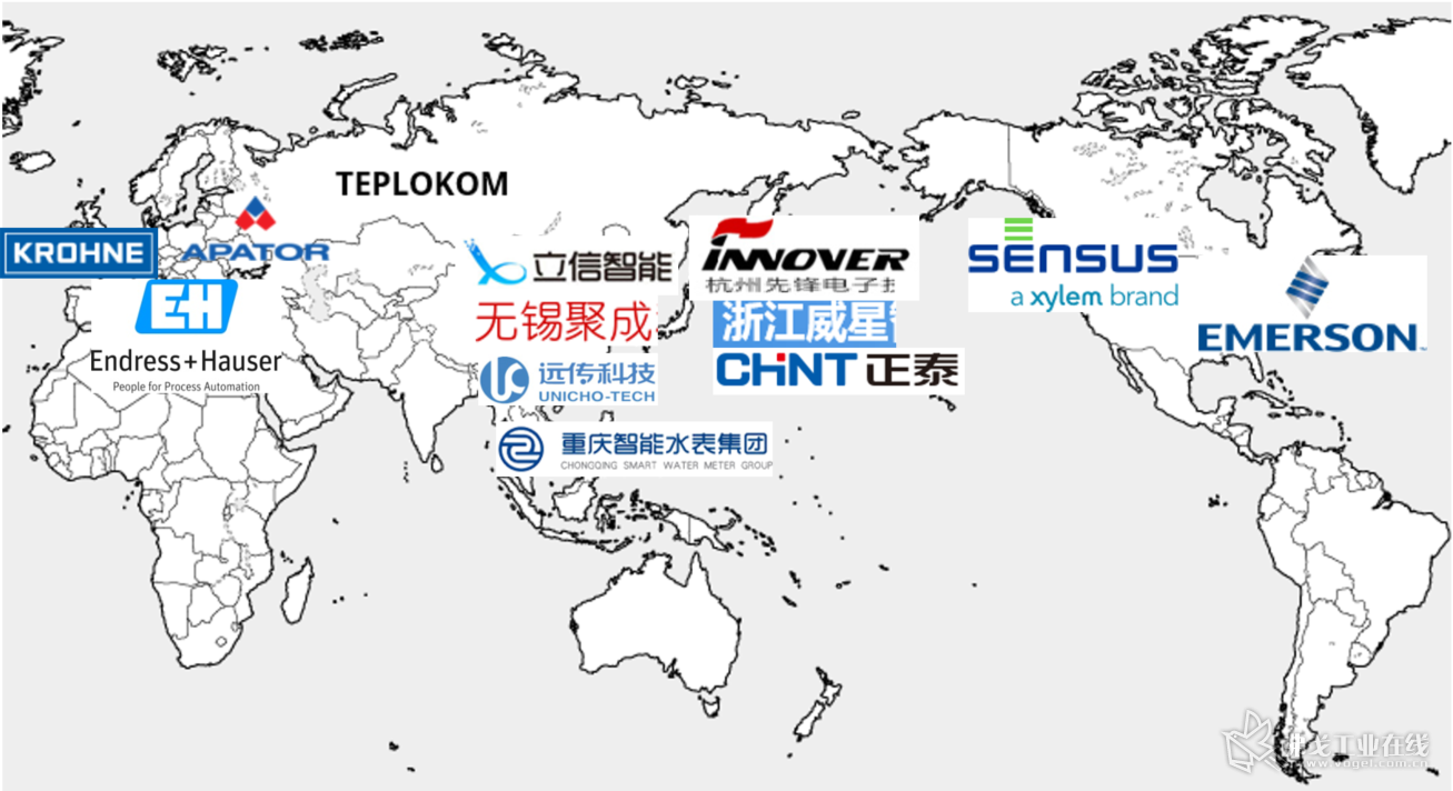 图1：富士通FRAM逐渐被全球范围的智能水气仪表供应商采用