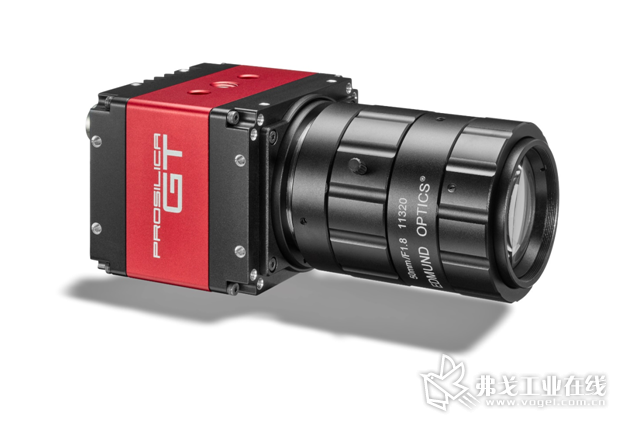 图2：配备TFL镜头接口的Prosilica GT相机