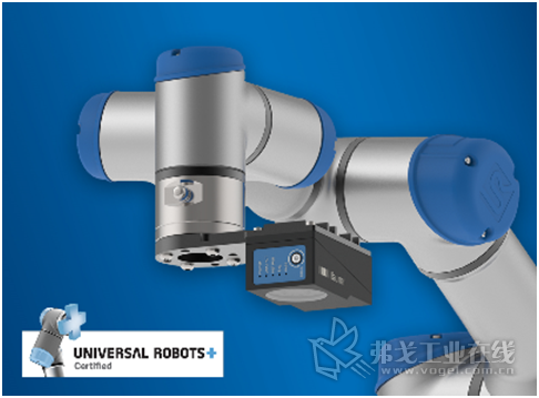 堡盟全新的智能型VeriSens XF900和XC900视觉传感器仅需设置几分钟即可控制优傲机器人（Universal Robots）的协作式机器人。